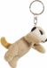 Nature Planet sleutelhanger Stokstaartje - 6 cm - pluche - knuffel sleutelhangers