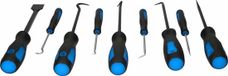 BRILLIANT TOOLS BT542010 Schraper-/haakgereedschapset, 9-dlg