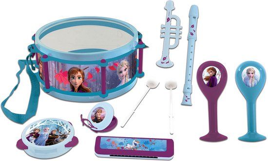 Frozen Muziek Set met 7 Instrumenten - Disney