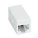 ROLINE RJ-45-koppeling, niet-afgeschermd, Cat.6A (klasse EA), wit