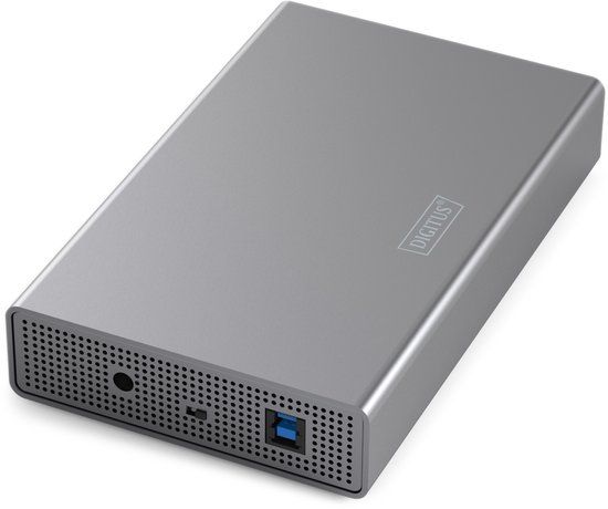 Digitus DA-71106-1 SATA HDD Behuizing 2.5 inch, 3.5 inch USB, USB-C, USB-C 2.0, USB-C 3.1 Gen 1, USB-C 3.2 Gen 1