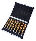 Amtech F1280 Titanium smeden boorset, 1/2-inch, 8-delig