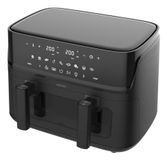 MEDION LIFE P25 XXL Dubbel Heteluchtfriteuse Noir 10,8 l 3040 W