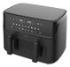 MEDION LIFE P25 XXL Dubbel Heteluchtfriteuse Noir 10,8 l 3040 W