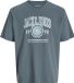 JACK&JONES JJMAKO TEE SS CREW NECK Heren T-shirts Stormy Weather M
