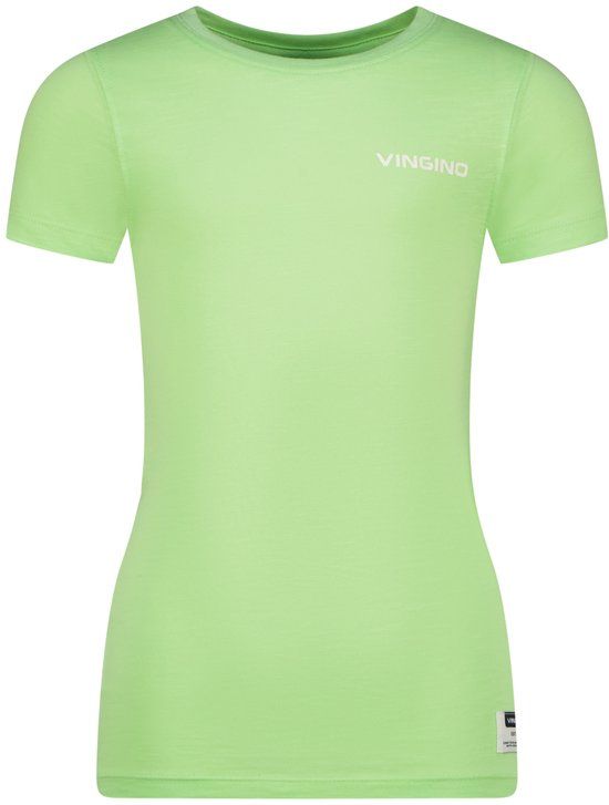 Vingino - Helang - Jongens - T-shirt - Katoen - Korte mouw - Paradise green - Maat 128