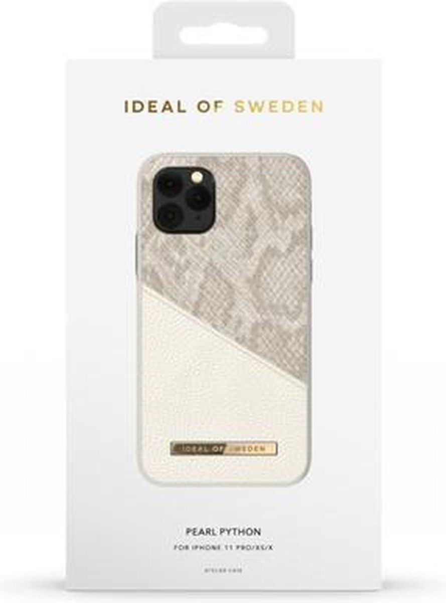 Ideal of Sweden Fashion Case Atelier iPhone 11 Pro/XS/X Pearl Python