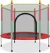 IMBABY - Trampoline pour enfants - Trampoline avec filet de protection - Divertissement sportif d'intérieur