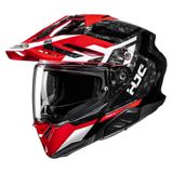 HJC RPHA 60 Dakar Adventure Motorhelm Zwart Wit Rood