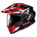 HJC RPHA 60 Dakar Zwart Wit Rood Adventure Motorhelm Maat L