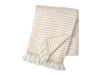 Scandi Living Plaid en laine Tidal 130x180 cm Beige