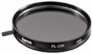 Hama Polarisatiefilter 77mm (circulair polarisatiefilter met 4-voudige behandeling, filter incl. filterbox)