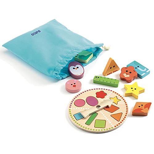 Djeco TactiloBasic Behendigheidsspel - Meerkleurig (36214)