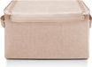 Reisenthel Storagebox M Opbergbox - 28L - Twist Coffee Beige