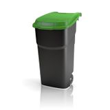 Rotho 45101 100 l Rechthoekig Zwart, Groen