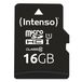 Intenso Micro SDHC Card 16GB Premium Class 10 UHS-I with SD Adapter