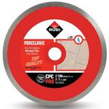 Rubi CPC Serie Diamantzaagblad - 180mm - Voor Porseleinen Tegels - Nat Zaagwerk