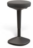 Desktronic Ergonomische Balanskruk - Wiebelkruk Hoogte 57-84cm - Zit-Sta Kruk ∅33cm - Anti-Slip Basis - Zwart