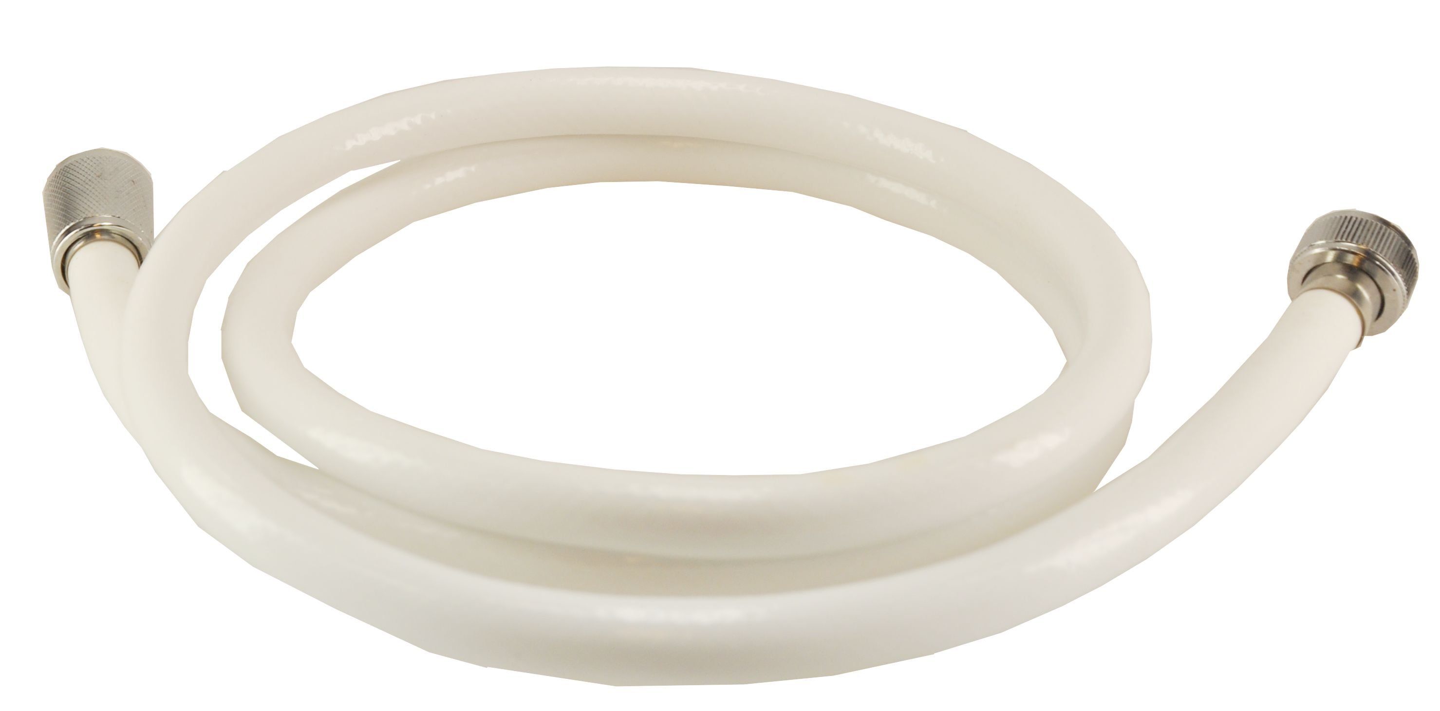 Praya Wiesbaden PVC Doucheslang 125 cm - Wit