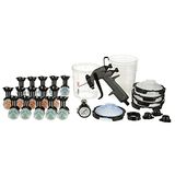 3M Lakeer-starterspakket - 3M Performance Spray Gun 26778, incl. PPS 2.0 lakverwerkingssysteem, 15 verwisselbare HVLP-sproeiers, ventiel voor luchtstroomregeling; voor autolak