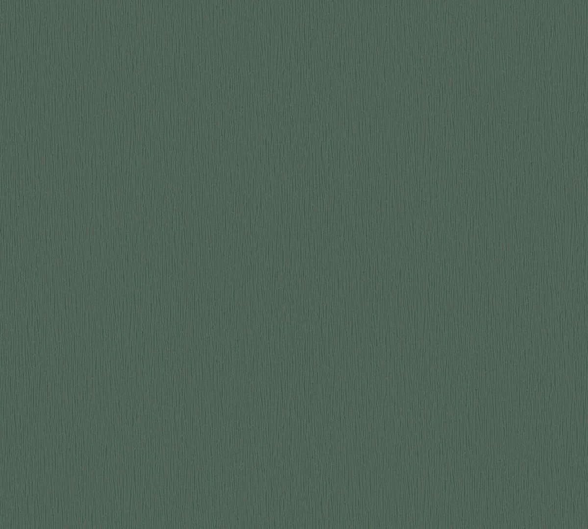 A.S. Création Trendwall 2 - STUCTUUR BEHANG - uni effen - groen - 1005 x 53 cm