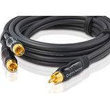 OEHLBACH BOOOM! audio kabel 10 m 2 x RCA RCA Violet