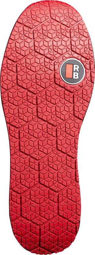 Redbrick Werkschoen Comet High Zwart - S3 - Aluminium Neus - Maat 39