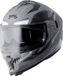 GMS-Moto Gelero, casque intégral, Gris Mat/Blanc/Noir, L