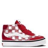 VANS Brooklyn Mid leren sneakers - rood/wit