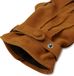 Trendhim Aps Gants en daim et cuir marron clair avec boucle