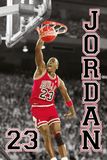 Close Up Michael Jordan - NBA Poster (23 Slam Dunk)