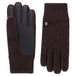 Roeckl Vingerhandschoenen 'FELTED WOOL' bruin / kastanjebruin / roestbruin / donkerbruin / bruin gemêleerd
