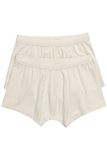 JP 1880 - Heren - Hip-pants in set van 2 GOTS-gecertificeerd biologisch katoen - Zand grijs - Maat 3XL