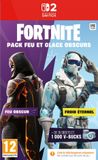 JUST FOR GAME Fortnite: Vuur & IJs Donkere Bundel, Nintendo Switch 2, Skins en objecten, exclusief