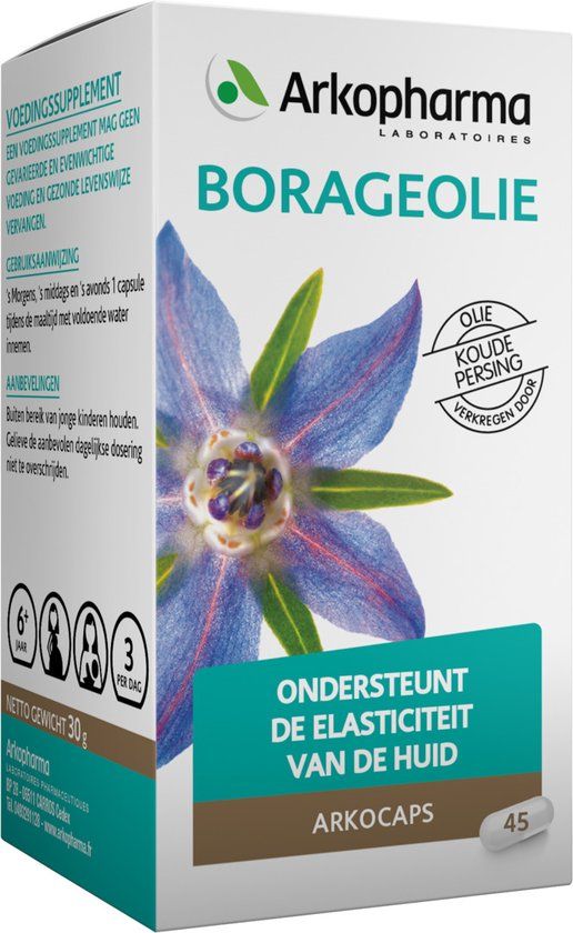 Arkocaps Borageolie Capsules 45st