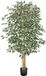Ficus 180 cm kunstplant, un ficus artificiel haut avec pot, adapté à la décoration intérieure