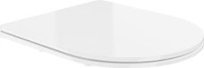 Mexen abattant de WC à fermeture douce et mince, duroplast, blanc brillant
