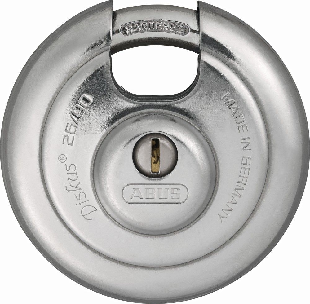 Abus Hangslot Discus Gelijksluitend - 90 mm