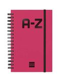 Alfabetische Finocam Alfabetische index, magenta, klein - 8º 100 x 150 mm