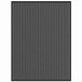 vidaXL Deurmat Zwart 80 x 120 cm Polypropyleen