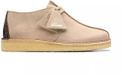 Clarks Desert Trek Heren Veterschoen Beige Suède Maat 42