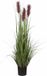 Mica Decorations Gras Pluim Kunstplant Groen/Bruin H120 x D45 cm