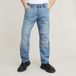 G-Star 5620 3D Regular Herren Jeans Faded Brilliant Blue Baumwolle Größe 27/30