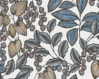 ARCHITECTS PAPER SCANDINAVISCHE LOOK BLADEREN BEHANG | Retro - meerkleurig creme - "Architects Paper" A.S. Création Floral Impression