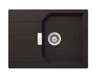 Schock MAND100SUGON gootsteen Manhatten D-100S onderbouw, onyx