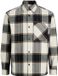 JACK&JONES JJEJACKSON OVERSHIRT LS SN Heren Overhemden L Katoen Geruit Loose Fit Casual Cloud Dancer