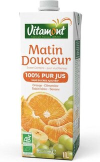 Vitamont Multi fruitsap sweet morning bio