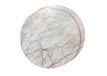 Dainty Home Verijdeld graniet dikke kurk hittebestendige eettafel placemats Set van 2, 15 "ronde, gemarmerd rose goud - 2MC15RGO