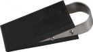 Benson Deurstopper - Zwart - Rubber - RVS - 12,5 x 5 x 3 cm - Set van 2