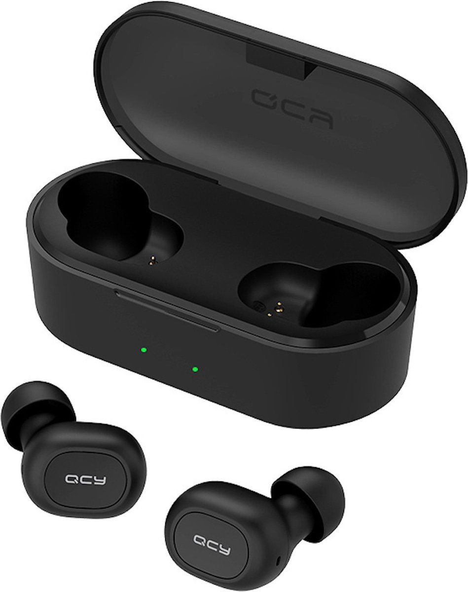 QCY T2C GS2 (2e gen) - True Wireless Bluetooth Earbuds - Black